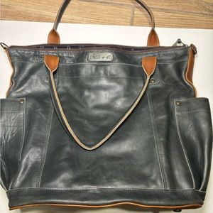 Nena and Co. slate and cafe perfect full bag